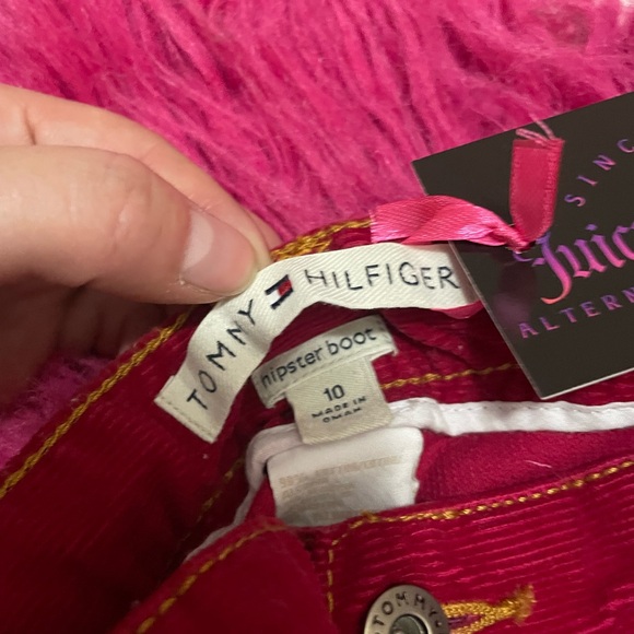 Red Courdory Bootcut Jeans - Picture 4 of 5